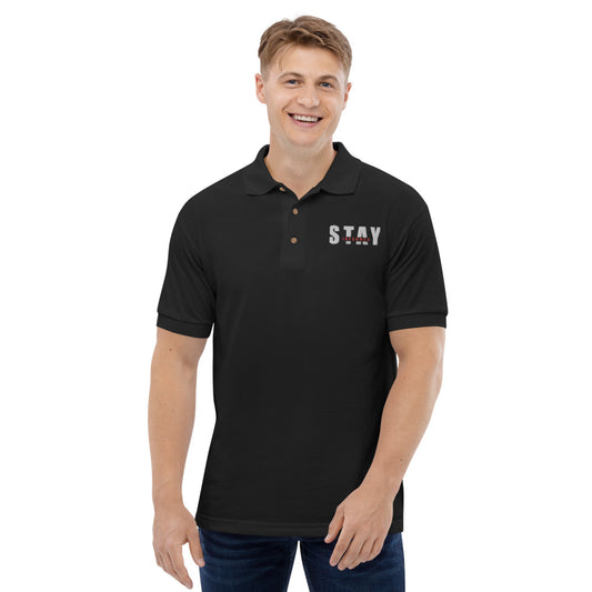 Stay Informed Polo Shirt