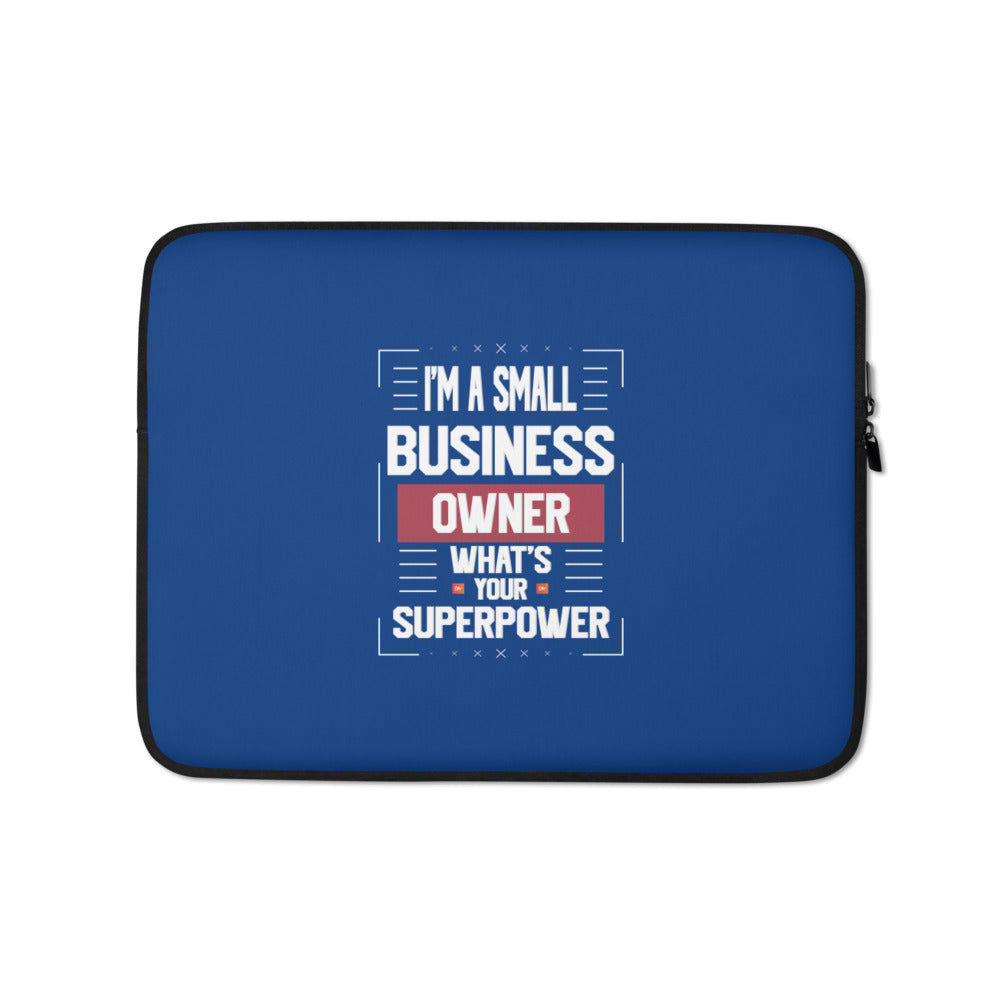 Small Business Owner Laptop Sleeve